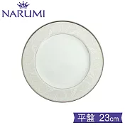 【Narumi】NOCTURNE PLATINUM夜曲骨瓷平盤(23cm)