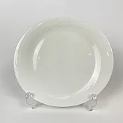 【Narumi】Oval Plate主廚系列骨瓷橢圓28cm主餐盤