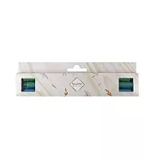 【SOLRITA】雙頭金屬色專業美術筆-金屬色3入套組( 仿毛刷 & 子彈 ) 極光(綠、湖綠、藍)