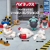 【日本正版授權】全套4款 大英雄天團 杯麵公仔 P2 扭蛋/轉蛋 Baymax 迪士尼 084560