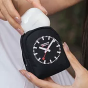 MONDAINE 瑞士國鐵Petite迷你吊飾小包/耳機包/零錢包/鑰匙包  Black Pack 黑色