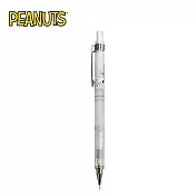 【日本正版授權】史努比 自動鉛筆 0.5mm 日本製 自動筆 Snoopy/PEANUTS - 白色款