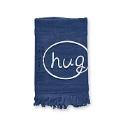 【宮本Miyamoto】日本hug四重紗 超吸水純綿萬用巾 ‧ 深藍