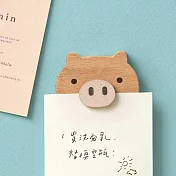 磁鐵留言夾 ｜ 小豬