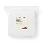 【MUJI 無印良品】化妝棉/180入/約65x50mm