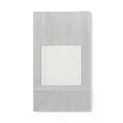 【MUJI 無印良品】【期間限定】附窗禮品寬底紙袋.大/方形3入/約寬160x高280x底深60mm