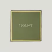 【QMAT】30mm超慢跑墊 台灣製(45*45cm 運動跪墊 倒立墊 跳繩墊) 綠葉秋黃