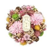 【日本Green House】日式新年迎春 精美裝飾花圈16cm ‧ 清新花語