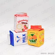 日本丸真 yup!創意收納包 草莓牛奶