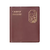 IROHA Quarry迷你方眼筆記本-  磚土紅