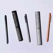 【日本限定】STALOGY 黃銅經典低黏度油性原子筆0.5mm- 黑色