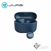 JLab Go POP +真無線藍牙耳機(Type-C版) 鋼鐵藍