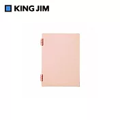 【KING JIM】Laseno 線圈筆記本 A5 粉紅色