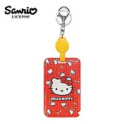 【日本正版授權】凱蒂貓 彈力票卡夾 票夾/證件套/悠遊卡夾 Hello Kitty 三麗鷗