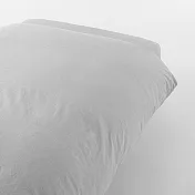 【MUJI 無印良品】柔舒水洗棉被套/D/灰色【成品尺寸】185*210cm 附拉鍊。【適用尺寸】190*210 cm。