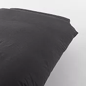 【MUJI 無印良品】柔舒水洗棉被套/D/深灰【成品尺寸】185*210cm 附拉鍊。【適用尺寸】190*210 cm。