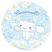 Cinnamoroll 大耳狗【花朵系列】小雛菊拼圖磁鐵16片(圓)