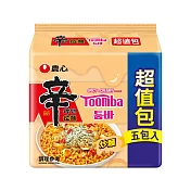 【農心】辛拉麵(辣白醬風味)超值包5入