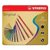 【STABILO】藝術樂細緻色鉛筆 24色鐵盒