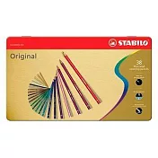 【STABILO】藝術樂細緻色鉛筆 38色鐵盒