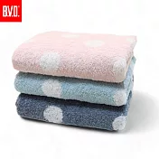 【BVD】圓點毛巾單入(B05004) 水藍