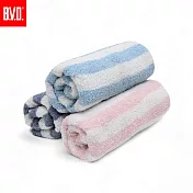 【BVD】條紋毛巾單入(B05005) 灰粉