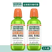 【TheraBreath 凱斯博士】漱口水-溫和薄荷 473ml 2入組