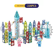 【創建超值組】Dige帝格 太空競速磁力片(216pcs+73pcs)