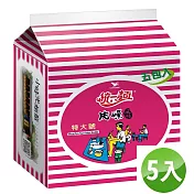 統一麵 - 肉燥風味特大號(5包/袋) (五入組)