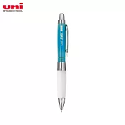 (限量買1送1)UNI α-gel果凍自動鉛筆0.5 明輝淺藍