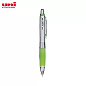 (限量買1送1)UNI α-gel果凍自動鉛筆0.5 黃綠