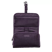 《TRAVELON》Pi扣式3C線材收納包 | 旅遊 電子用品 零錢小物 收納袋 - 黑莓紫