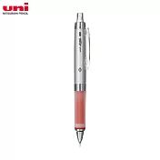 (限量買1送1)UNI M5-858GG 360度α-gel旋轉自動鉛筆0.5 紅