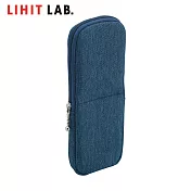 LIHIT LAB A-2622 附夾式筆袋  石灰藍