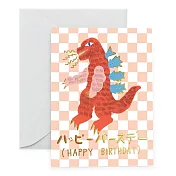 【CAROLYN SUZUKI】Kaiju 生日卡 #CS0353
