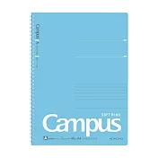 KOKUYO Campus軟線圈點線筆記本A4- 淺藍