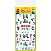 【日本Wa-Life】ob1toy聯名 透明貼紙 ‧ 對子熊貓