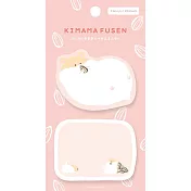 【日本Wa-Life】KIMAMA 隨心便利貼 ‧ 軟軟倉鼠