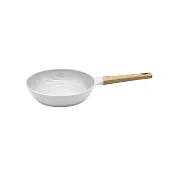 COOKUT / INCREDIBLE 輕量陶瓷不沾平底鍋24cm-雪白