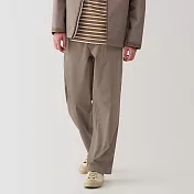 【MUJI 無印良品】男彈性針織工作褲 XL 摩卡棕