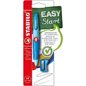 【STABILO】EASYergo 3.15胖胖鉛自動鉛筆右手淺藍/深藍+磨蕊器