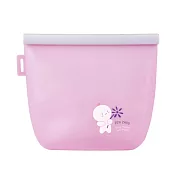 【仁舟淨塑】雲朵好矽袋1500ml-2色(微波食物袋/密封袋/保鮮袋/分裝袋/舒肥袋) 柔霧紫