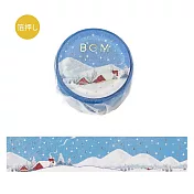 【日本BGM】和紙膠帶 夢幻景色系列 ‧ 雪國