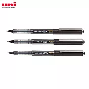 (限量買3送1)UNI UB-150 全液式鋼珠筆 0.38黑