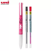 (限量1筆2芯送1)UNI UE3H-258DS 開心筆三色筆筆管+ 0.38mm紅&黑筆芯 米妮