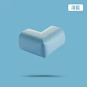 【美好家 Mehome】桌角防撞角 L型加厚桌角防護 淺藍(1組4入)