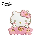 【日本正版授權】三麗鷗 軟膠磁鐵 造型磁鐵/冰箱貼/磁鐵 - 凱蒂貓