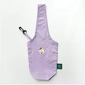 【袋走】刺繡飲料袋    花貓喝珍奶