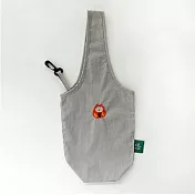【袋走】刺繡飲料袋    貓貓不倒翁