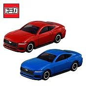 【日本正版授權】TOMICA 多美小汽車 兩款一組(一般+初回特別式樣)- NO.91 福特 MUSTANG EcoBoost Fastback